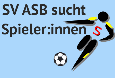 SV ASB sucht neue Spieler:innen